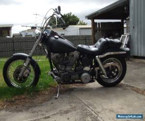 Motorcycle harley davidson-custom.-SOLD-PENDING PAYMENT. for Sale