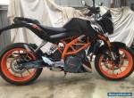 KTM DUKE 390 2015 looks perfect but fresh water immersed for Sale