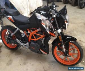 Motorcycle KTM DUKE 390 2015 looks perfect but fresh water immersed for Sale