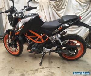 Motorcycle KTM DUKE 390 2015 looks perfect but fresh water immersed for Sale