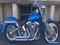 Harley Davidson Softail Custom with Arlen Ness Wheels, Custom Paint