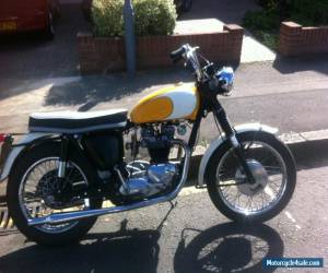 Motorcycle 1965 TRIUMPH TR6SR YELLOW/WHITE TROPHY BONNIE TIGER Thunderbird for Sale