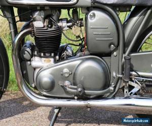 Motorcycle Norton Dominator  Model 99 Year 1957 in first paint with original dutch papers  for Sale