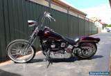 91 HARLEY DAVIDSON EVO SOFTAIL SPRINGER HD OLD CHEV MONARO HOLDEN DRAG STREET   for Sale