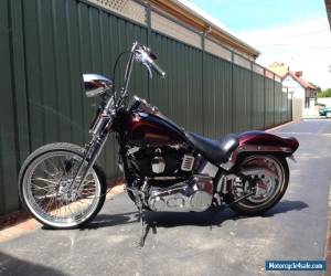 Motorcycle 91 HARLEY DAVIDSON EVO SOFTAIL SPRINGER HD OLD CHEV MONARO HOLDEN DRAG STREET   for Sale