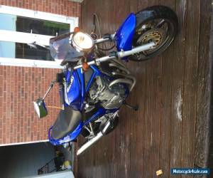 Motorcycle 2002 SUZUKI GSF600 BLUE for Sale