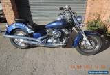 YAMAHA XVS650 CLASSIC CRUISER LAMS LEARNER APPROVED 2009 BOBBER CUSTOM BLUE  for Sale