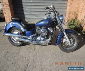 Motorcycle YAMAHA XVS650 CLASSIC CRUISER LAMS LEARNER APPROVED 2009 BOBBER CUSTOM BLUE  for Sale