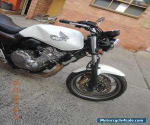 Motorcycle HONDA CB400 SUPER FOUR 2009 MODEL WHITE GREAT LAMS LEARNER BIKE CLEAR TITLE for Sale