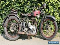 Royal Enfield 501 Year 1930 big 500cc sidevalve in old paint a beauty 