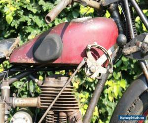 Motorcycle Royal Enfield 501 Year 1930 big 500cc sidevalve in old paint a beauty  for Sale