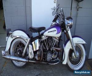 Motorcycle HARLEY DAVIDSON 1963 FL pan head Duo Glide unrestored for Sale