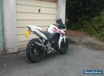 Honda CBR500R ABS 2013 White Low Miles for Sale