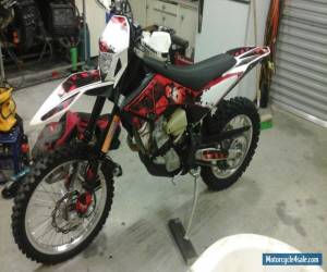 Motorcycle husqvarna te 449 husky 450 2013 model registered for Sale