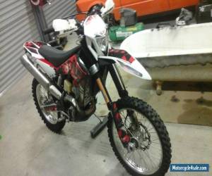 Motorcycle husqvarna te 449 husky 450 2013 model registered for Sale