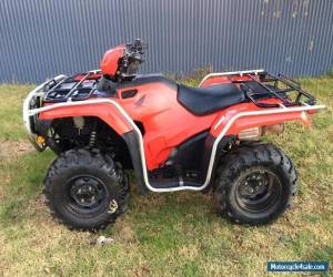 Motorcycle LATE MODEL HONDA TRX 500 FM LOW KMS , VERY GOOD TYRES ATV QUAD for Sale