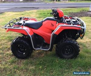 Motorcycle LATE MODEL HONDA TRX 500 FM LOW KMS , VERY GOOD TYRES ATV QUAD for Sale