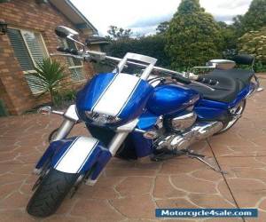 Motorcycle SUZUKI M109R BOULEVARD 07 LIMITED EDITION MODEL - BLUE WHITE for Sale