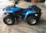 Yamaha quad bike, 350cc, blue for Sale