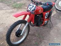 Honda Cr250 Elsinore 1976  VMX  vintage MX unrestored 