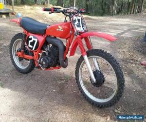 Motorcycle Honda Cr250 Elsinore 1976  VMX  vintage MX unrestored  for Sale