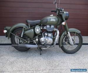 Motorcycle 2015 Royal Enfield 500 Bullet Classic (Battle Green) Motorcycle for Sale