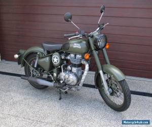 Motorcycle 2015 Royal Enfield 500 Bullet Classic (Battle Green) Motorcycle for Sale