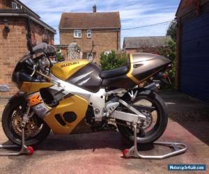 Motorcycle SUZUKI GSXR750 SRAD VGC MAXTON WHITE POWER FANTASTIC BIKE for Sale