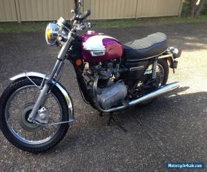 Motorcycle Triumph Bonneville for Sale