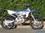 YAMAHA YZF250 * YZ250F 2015 * MOTO X * MOTOCROSS * UK BIKE * 1 HOURS USE for Sale