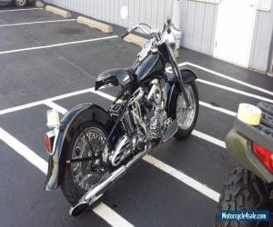 Motorcycle 1957 Harley-Davidson FLH Custom for Sale