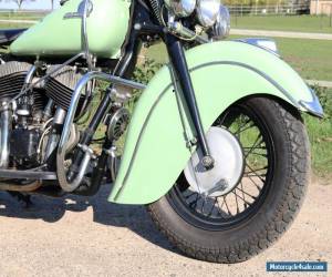 Motorcycle Indian Big Chief Bonneville 1946 with electric start and dutch papers for Sale