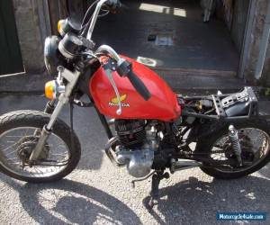 Motorcycle 1983 honda cm125 bobber project for Sale