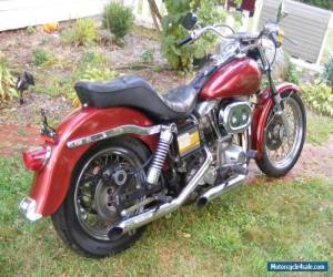 Motorcycle 1975 Harley-Davidson Super Glide FXE for Sale