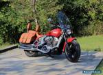 2015 Indian scout for Sale