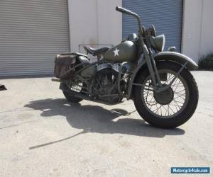Motorcycle 1944 Harley-Davidson WLA for Sale