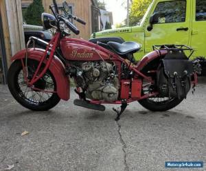 Motorcycle 1928 Indian 101 Scout for Sale