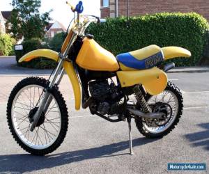 Motorcycle Suzuki RM 100 T Twinshock Motocross 1980 80 Restoration Project Very Rare Bike   for Sale