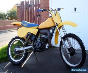 Motorcycle Suzuki RM 100 T Twinshock Motocross 1980 80 Restoration Project Very Rare Bike   for Sale
