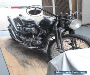 Motorcycle Vintage 1963 Pan Shovel Bobber Knucklehead Panhead Harley Davidson Motorcycle for Sale