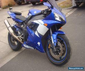 Motorcycle YAMAHA YZF R1 2002 MODEL Fi BLUE CHEAP 1000cc SPORTS BIKE CBR ZX10R GSXR TRACK  for Sale