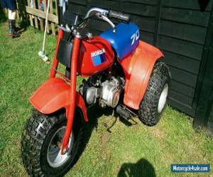 Motorcycle Honda Atc 70cc Trike Quad Spares or Repair Rare Collectors Item No Reserve!!!*** for Sale