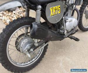 Motorcycle 1974 Honda XR for Sale