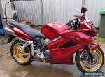 2011 Honda VFR800F Sports Touring Motorcycle for Sale