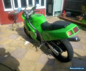 Motorcycle Kawasaki ZXR 400 G green 1988 import for spares or repair for Sale