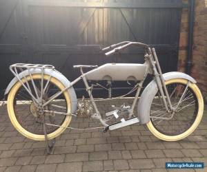 Motorcycle 1916 Harley Davidson Model J with full electric package for sale. for Sale