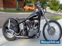 FS: 1940 Harley Davidson Knucklehead Bobber