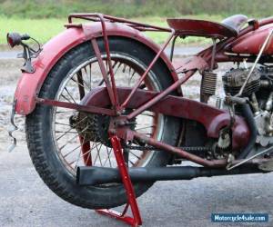 Motorcycle 1929 Indian scout 101 for Sale