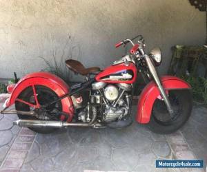 Motorcycle FS:1956 OEM Harley Davidson FLH Panhead for Sale