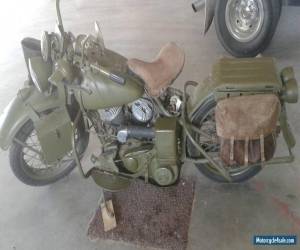 Motorcycle FS: 1942 Harley Davidson WLA 45 CI for Sale